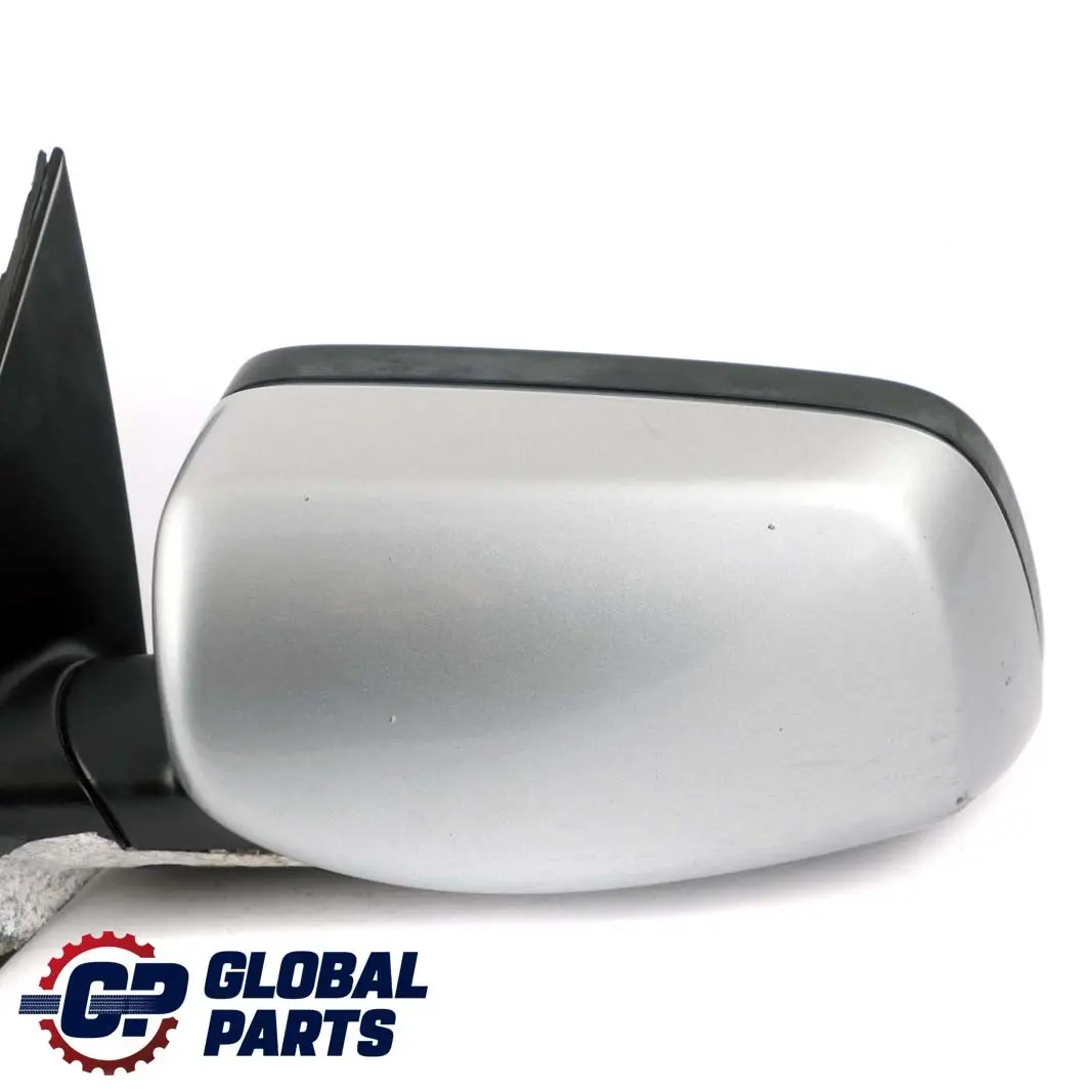 BMW E60 E61 LCI Heated Left Wing Mirror N/S Silbergrau Silber Grau Silver Grey - SKU rhd-7189573-SBG - Part number 7189573