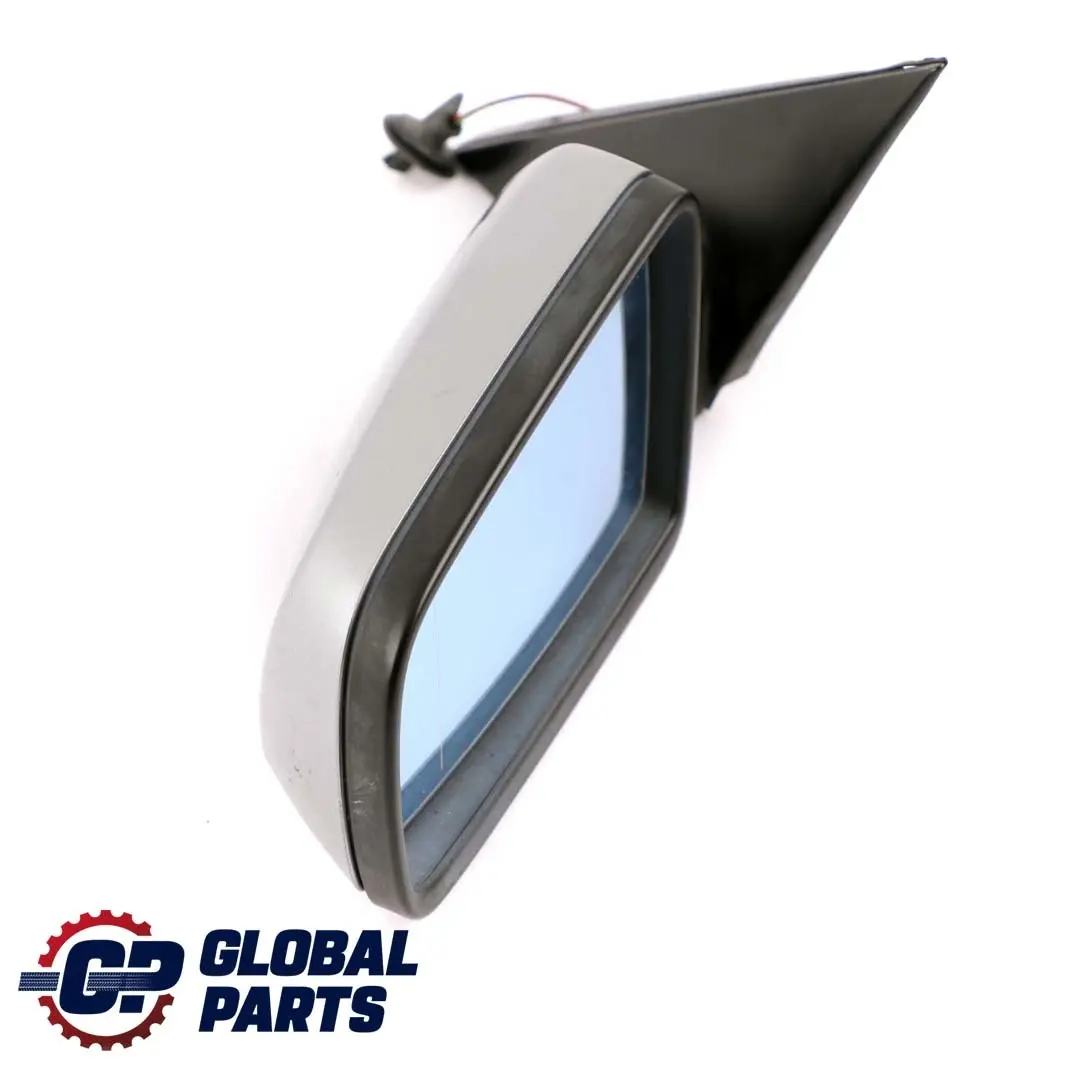 BMW E60 E61 LCI Heated Left Wing Mirror N/S Silbergrau Silber Grau Silver Grey - SKU rhd-7189573-SBG - Part number 7189573