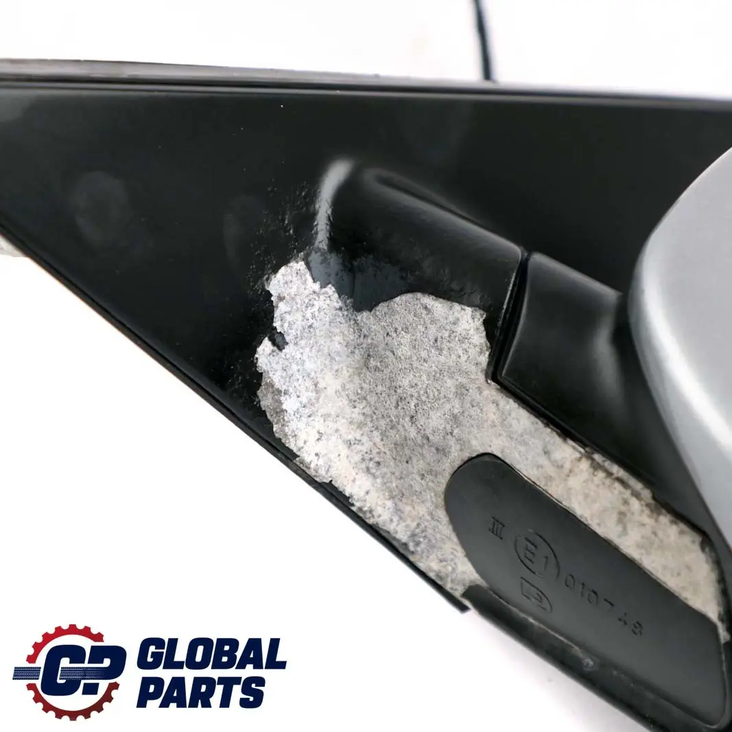 Heated Left Wing Mirror N/S Silbergrau Silber Grau Silver Grey to BMW E60 E61 LCI with Part number 7189573 BMW E60 E61 LCI Heated Left Wing Mirror N/S Silbergrau Silber Grau Silver Grey - SKU rhd-7189573-SBG - Part number 7189573