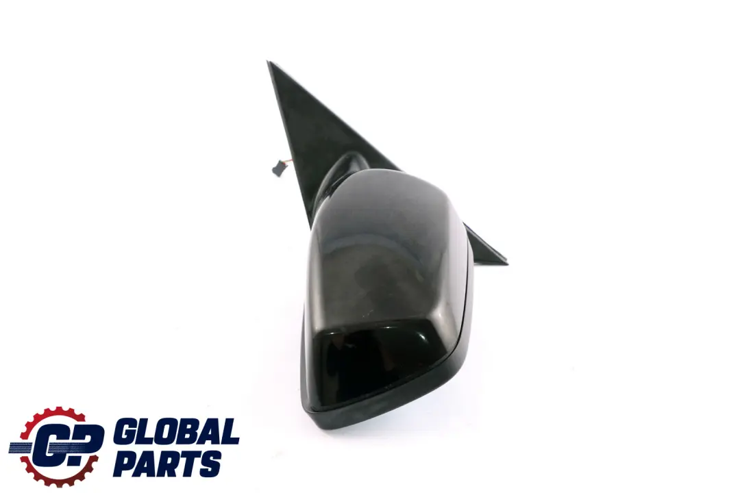 BMW 5 Series 1 E60N E61N LCI Heated Left Wing Mirror N/S Schwarz Black 668 - SKU rhd-7189573-SCH1 - Part number 7189573