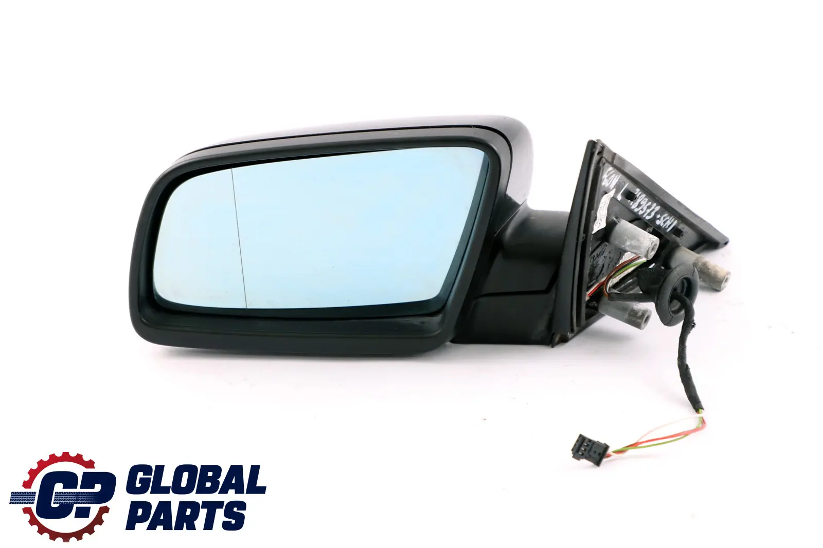 BMW 5 Series 1 E60N E61N LCI Heated Left Wing Mirror N/S Schwarz Black 668