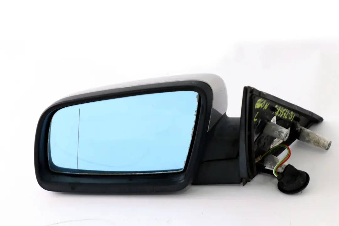 Heated Left Wing Mirror N/S Titansilber Titan Silver to BMW 5 Series 1 E60 E61 LCI with Part number 7189573 BMW 5 Series 1 E60 E61 LCI Heated Left Wing Mirror N/S Titansilber Titan Silver - SKU rhd-7189573-TS1 - Part number 7189573