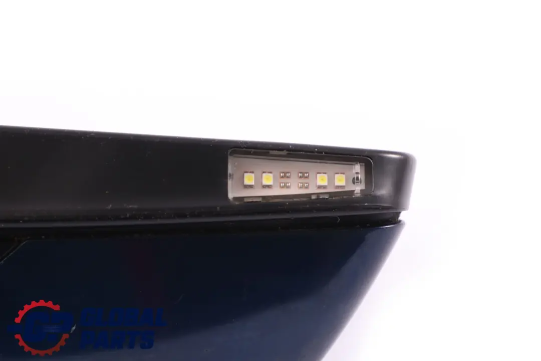 Heated Right Wing Mirror O/S Memory Tiefseeblau Blue to BMW 5 Series E60 E61 LCI with Part number 7189592 BMW 5 Series E60 E61 LCI Heated Right Wing Mirror O/S Memory Tiefseeblau Blue - SKU rhd-7189592-DSB - Part number 7189592
