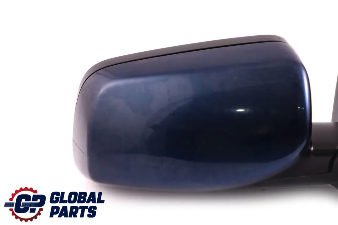Heated Right Wing Mirror O/S Memory Tiefseeblau Blue to BMW 5 Series E60 E61 LCI with Part number 7189592 BMW 5 Series E60 E61 LCI Heated Right Wing Mirror O/S Memory Tiefseeblau Blue - SKU rhd-7189592-DSB - Part number 7189592