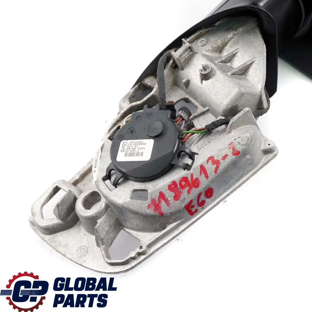 BMW 5 Series 2 E60 E61 LCI Power Fold Left Base Wing Mirror N/S - SKU rhd-7189613-2 - Part number 7189613