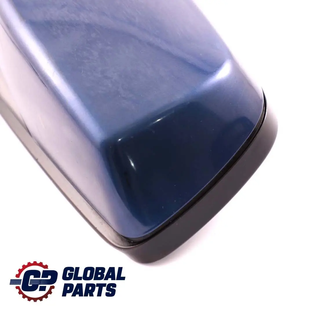 BMW 5 Series E60 E61 LCI Power Fold Left Wing Mirror N/S Mysticblau Mystic Blue - SKU rhd-7189613-MYS - Part number 7189613
