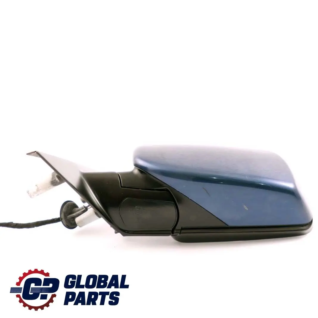 BMW 5 Series E60 E61 LCI Power Fold Left Wing Mirror N/S Mysticblau Mystic Blue - SKU rhd-7189613-MYS - Part number 7189613