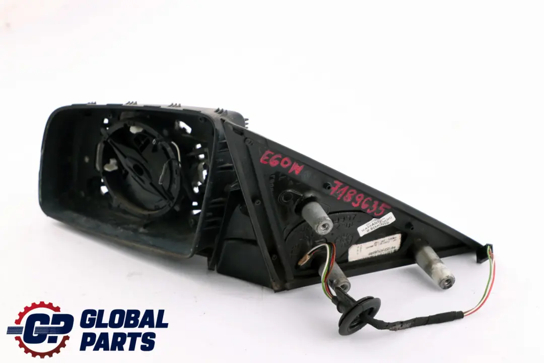 Heated Left Base Wing Mirror N/S High Gloss to BMW 5 Series E60 E61 LCI M Sport with Part number 7189635 BMW 5 Series E60 E61 LCI M Sport Heated Left Base Wing Mirror N/S High Gloss - SKU rhd-7189635 - Part number 7189635