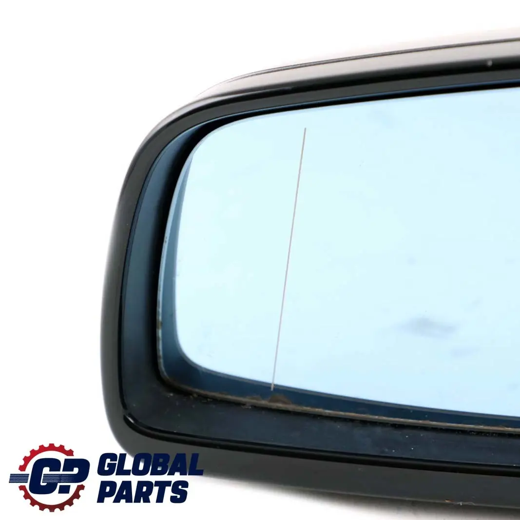 BMW 5 E60 E61 LCI M Sport Left Wing Mirror N/S High Gloss Spacegrau Grey A52 - SKU rhd-7189635-SCG - Part number 7189635