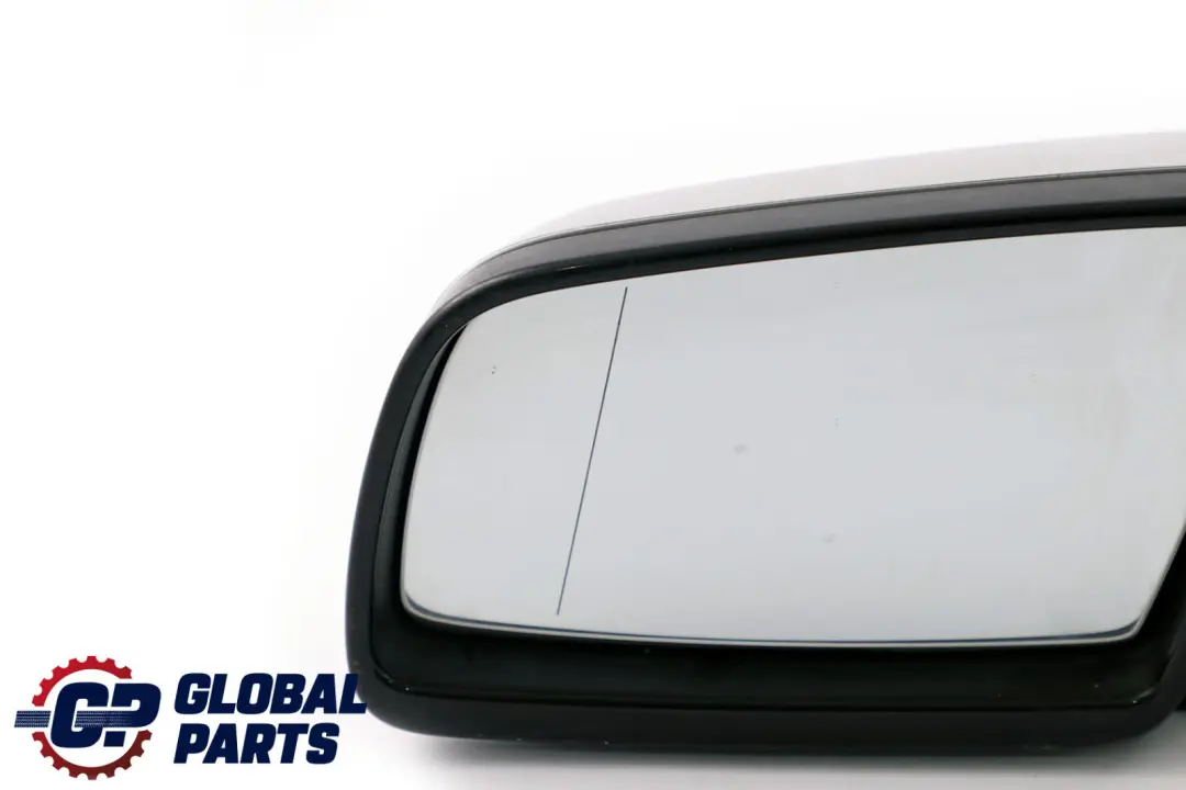 BMW 5 Series E60 E61 LCI M Sport Left Wing Mirror N/S High Gloss Titansilber - SKU rhd-7189635-TS - Part number 7189635
