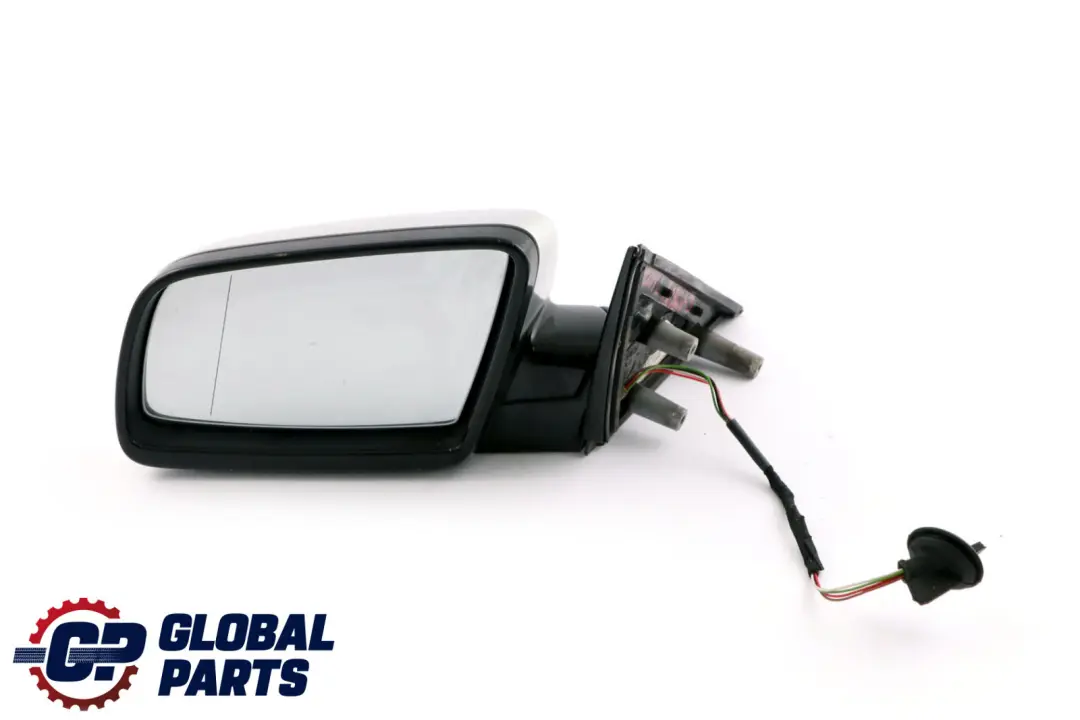 Left Wing Mirror N/S High Gloss Titansilber to BMW 5 Series E60 E61 LCI M Sport with Part number 7189635 BMW 5 Series E60 E61 LCI M Sport Left Wing Mirror N/S High Gloss Titansilber - SKU rhd-7189635-TS - Part number 7189635