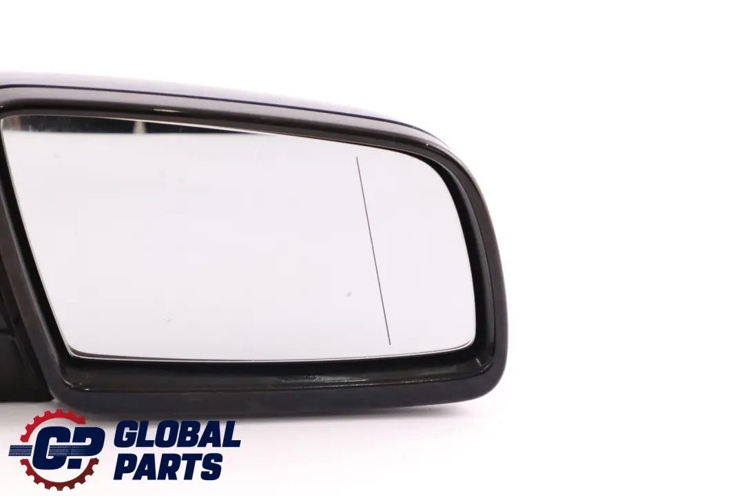 BMW 5 Serie E60 E61 LCI M Sport Right Wing Mirror O/S High Gloss Mysticblau Blue - SKU rhd-7189654-MYS - Part number 7189654