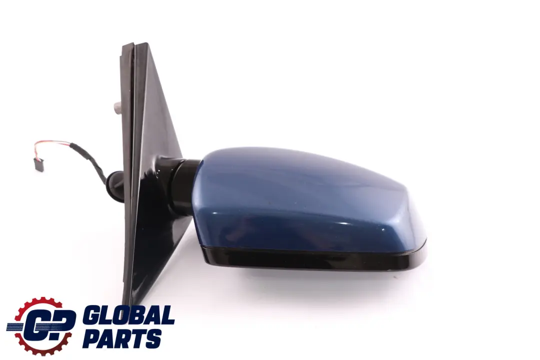 Right Wing Mirror O/S High Gloss Mysticblau Blue to BMW 5 Serie E60 E61 LCI M Sport with Part number 7189654 BMW 5 Serie E60 E61 LCI M Sport Right Wing Mirror O/S High Gloss Mysticblau Blue - SKU rhd-7189654-MYS - Part number 7189654