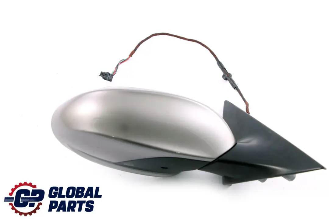 BMW Z4 Series E85 E86 Right Heated Wing Mirror O/S Sterlingrau Silver 472 - SKU rhd-7189706-STR - Part number 7189706