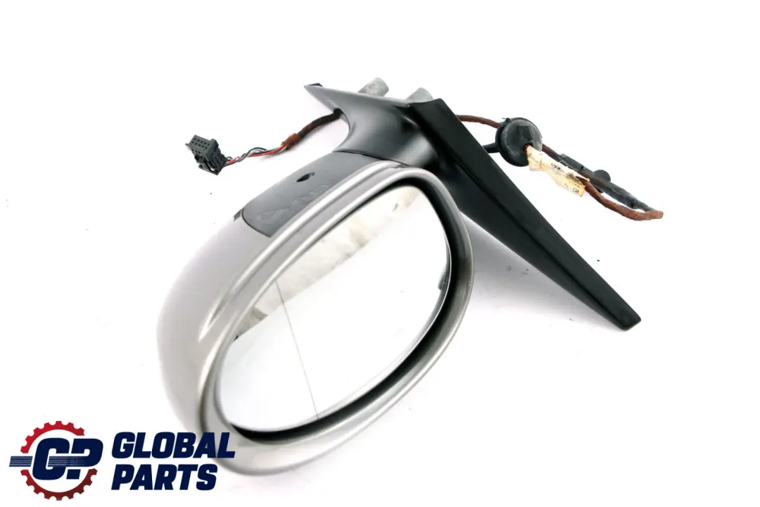 BMW Z4 Series E85 E86 Right Heated Wing Mirror O/S Sterlingrau Silver 472 - SKU rhd-7189706-STR - Part number 7189706