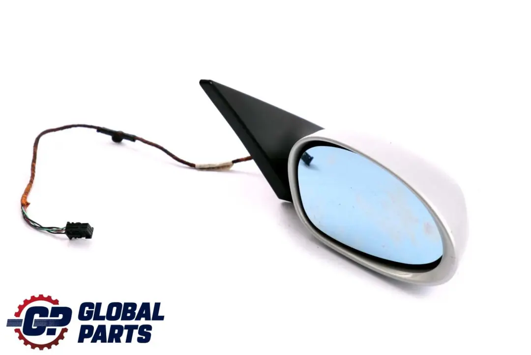BMW Z4 Series E85 E86 Right Heated Wing Mirror O/S Titansilber Metallic Silver - SKU rhd-7189706-TS - Part number 7189706
