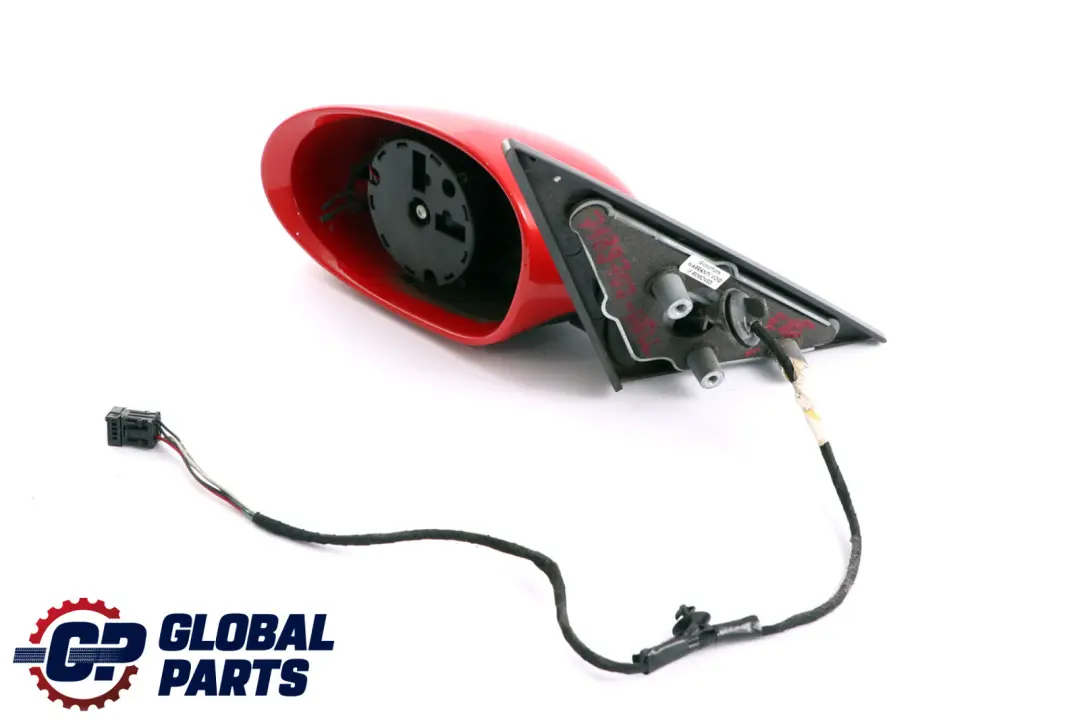 Exterior Left Heated Wing Mirror N/S Hellrot Red 314 to BMW Z4 Series E85 E86 with Part number 7189707 BMW Z4 Series E85 E86 Exterior Left Heated Wing Mirror N/S Hellrot Red 314 - SKU rhd-7189707-HELL - Part number 7189707