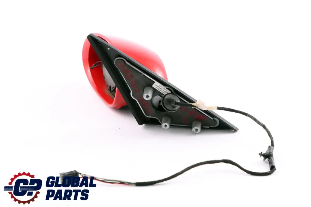 Exterior Left Heated Wing Mirror N/S Hellrot Red 314 to BMW Z4 Series E85 E86 with Part number 7189707 BMW Z4 Series E85 E86 Exterior Left Heated Wing Mirror N/S Hellrot Red 314 - SKU rhd-7189707-HELL - Part number 7189707