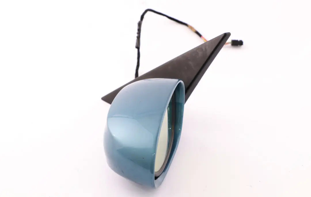 Left Auto Dip Power Fold Wing Mirror N/S Maledivenblau Blue to BMW Z4 Series E85 with Part number 7189741 BMW Z4 Series E85 Left Auto Dip Power Fold Wing Mirror N/S Maledivenblau Blue - SKU rhd-7189741-MAB - Part number 7189741