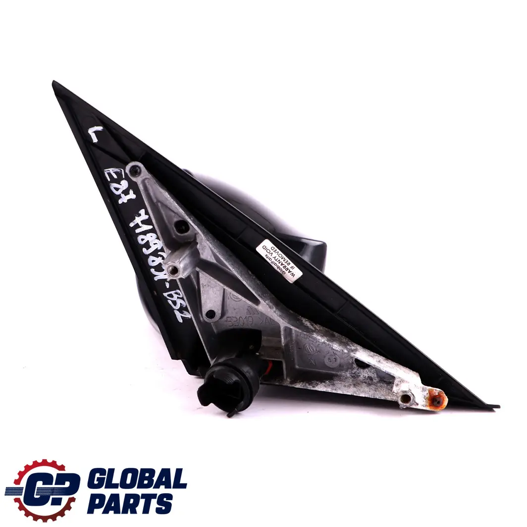 BMW 1 Series 2 E87 Outside Left Wing Mirror N/S Black Sapphire Metallic 475 - SKU rhd-7189851-BS2 - Part number 7189851