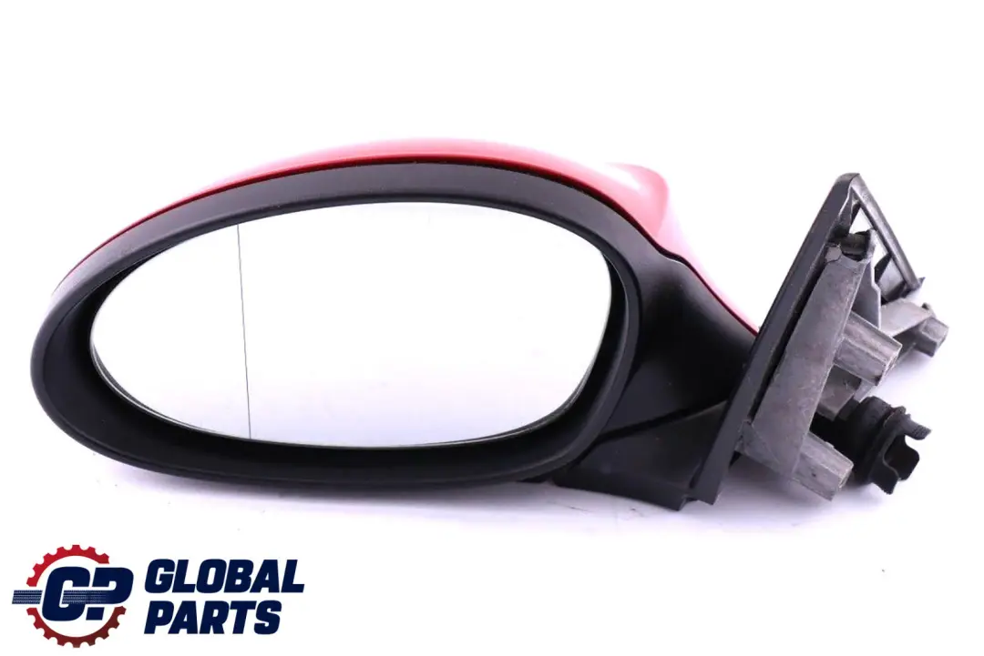 BMW 1 Series E87 Heated Left Wing Mirror N/S 5 Pins Karmesinrot Crimson Red A61 - SKU rhd-7189851-KAR - Part number 7189851
