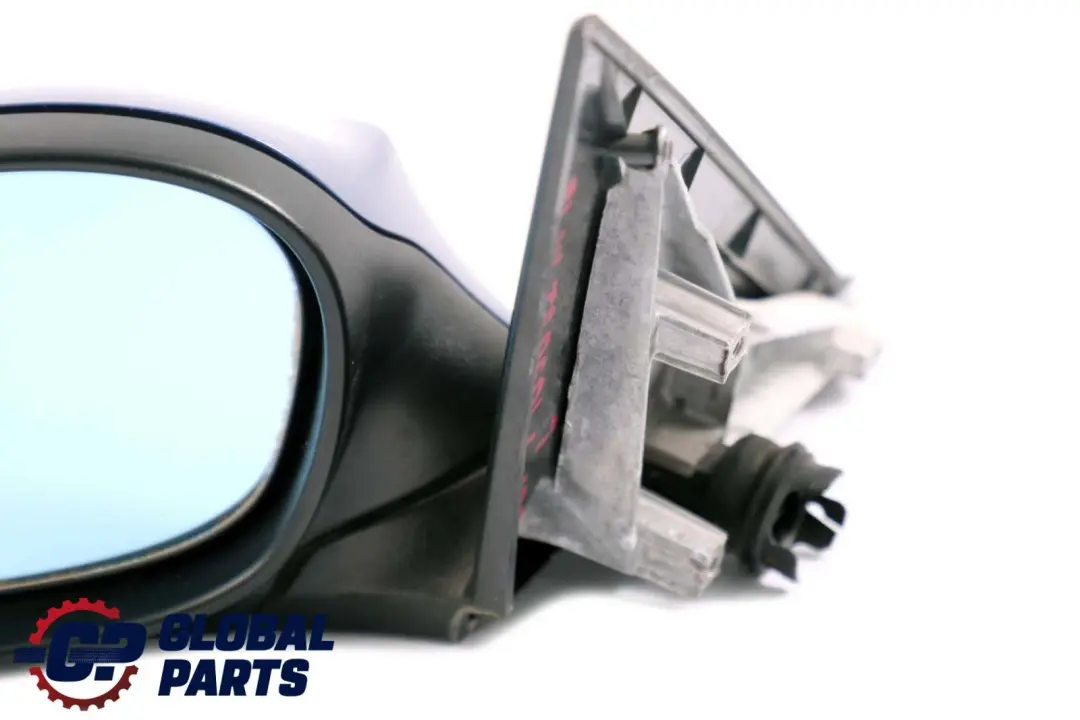 BMW 1 Series E87 Heated Left Wing Mirror 5 Pins N/S Montegoblau Montego Blue A51 - SKU rhd-7189851-MTB - Part number 7189851
