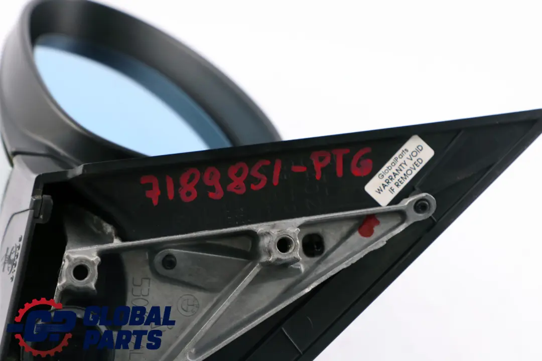 BMW 1 Series E87 Heated Left Wing Mirror N/S Patagoniagruen Green Metallic A71 - SKU rhd-7189851-PTG - Part number 7189851