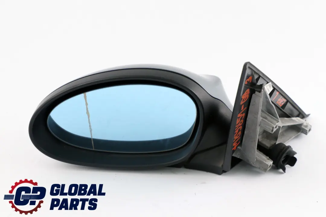 BMW 1 Series E87 Heated Left Wing Mirror N/S Quarzblau Quartz Blue Metallic A18 - SKU rhd-7189851-QB3 - Part number 7189851