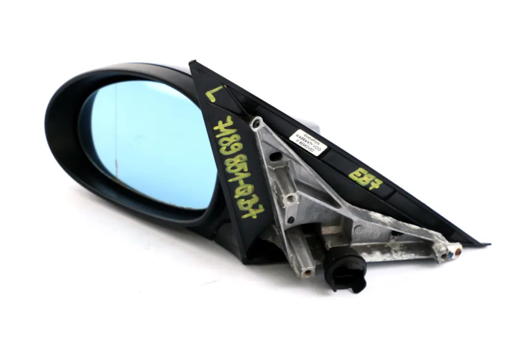 Heated Left Wing Mirror N/S Quarzblau Quartz Blue Metallic to BMW 1 Series E87 7 with Part number 7189851 BMW 1 Series E87 7 Heated Left Wing Mirror N/S Quarzblau Quartz Blue Metallic - SKU rhd-7189851-QB7 - Part number 7189851