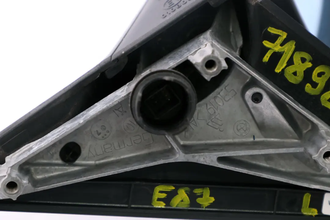 Left Heated Outside Door Wing Mirror N/S Schwarz 2 Black 668 to BMW 1 Series 1 E87 with Part number 7189851 BMW 1 Series 1 E87 Left Heated Outside Door Wing Mirror N/S Schwarz 2 Black 668 - SKU rhd-7189851-SCH1 - Part number 7189851