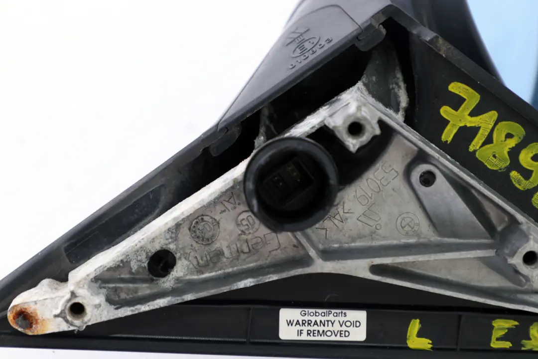 Left Heated Outside Wing Mirror N/S Schwarz 2 Black 668 to BMW 1 Series 5 E87 with Part number 7189851 BMW 1 Series 5 E87 Left Heated Outside Wing Mirror N/S Schwarz 2 Black 668 - SKU rhd-7189851-SCH5 - Part number 7189851