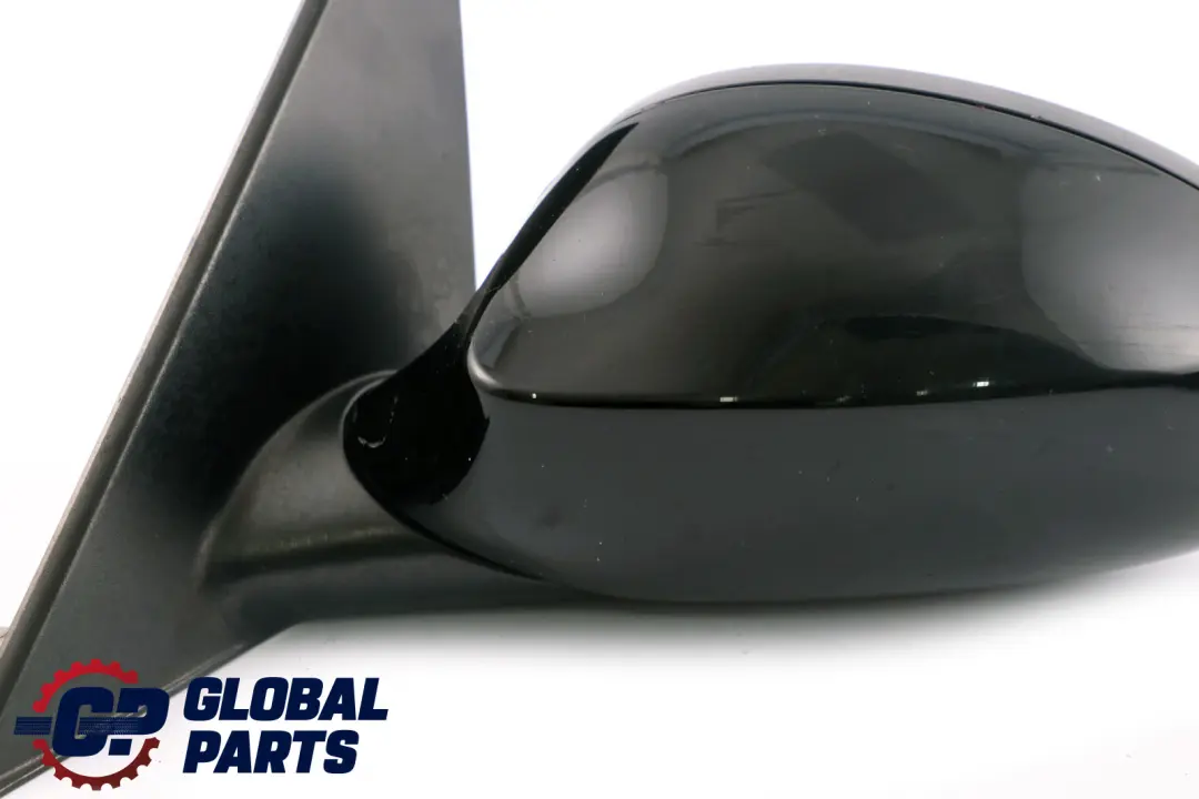 BMW 1 Series 6 E87 Left Passenger Wing Mirror 3 PIN N/S Schwarz 2 Black 668 - SKU rhd-7189851-SCH6 - Part number 7189851