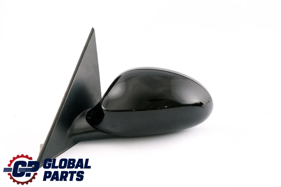 BMW 1 Series 6 E87 Left Passenger Wing Mirror 3 PIN N/S Schwarz 2 Black 668 - SKU rhd-7189851-SCH6 - Part number 7189851