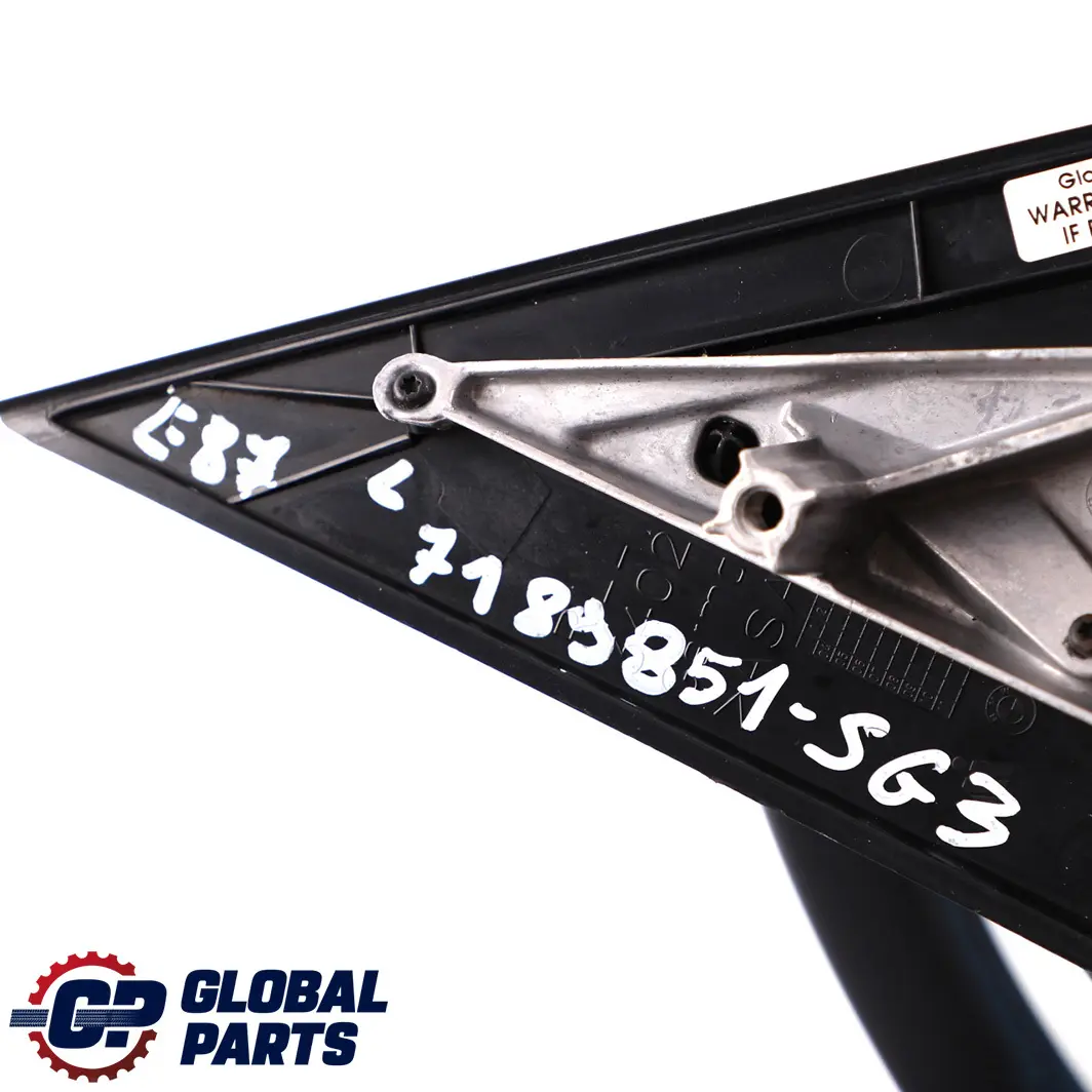 BMW 1 Series E87 Heated Left Passenger Side Wing Mirror N/S Sparkling Graphite - SKU rhd-7189851-SG3 - Part number 7189851
