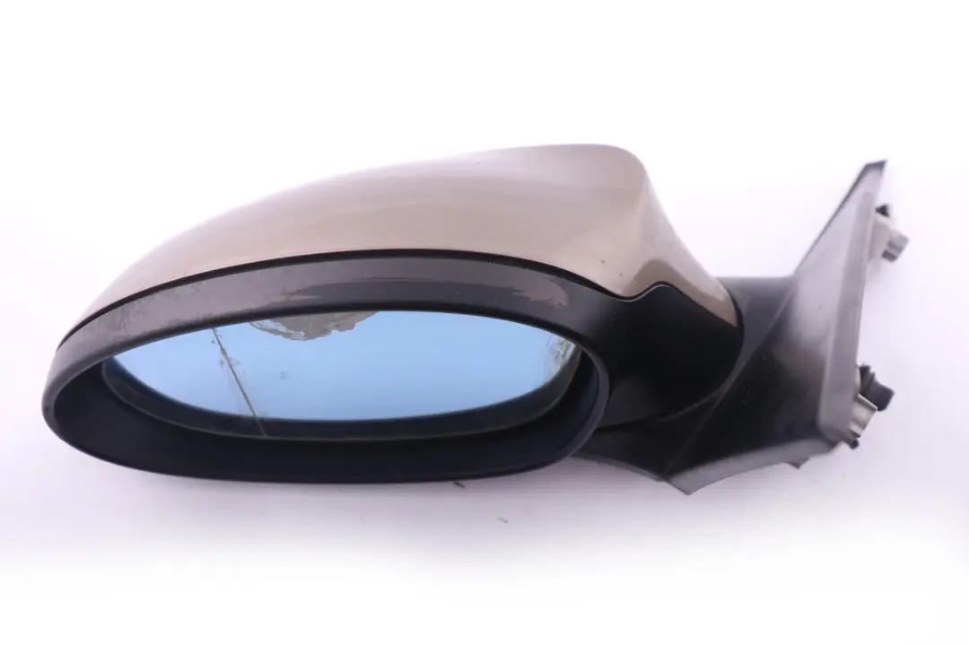 BMW 1 Series 1 E87 Heated Left Wing Mirror N/S 5 Pin Sonora Beige Gold - SKU rhd-7189851-SON1 - Part number 7189851