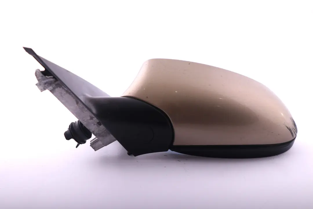 BMW 1 Series 1 E87 Heated Left Wing Mirror N/S 5 Pin Sonora Beige Gold - SKU rhd-7189851-SON1 - Part number 7189851