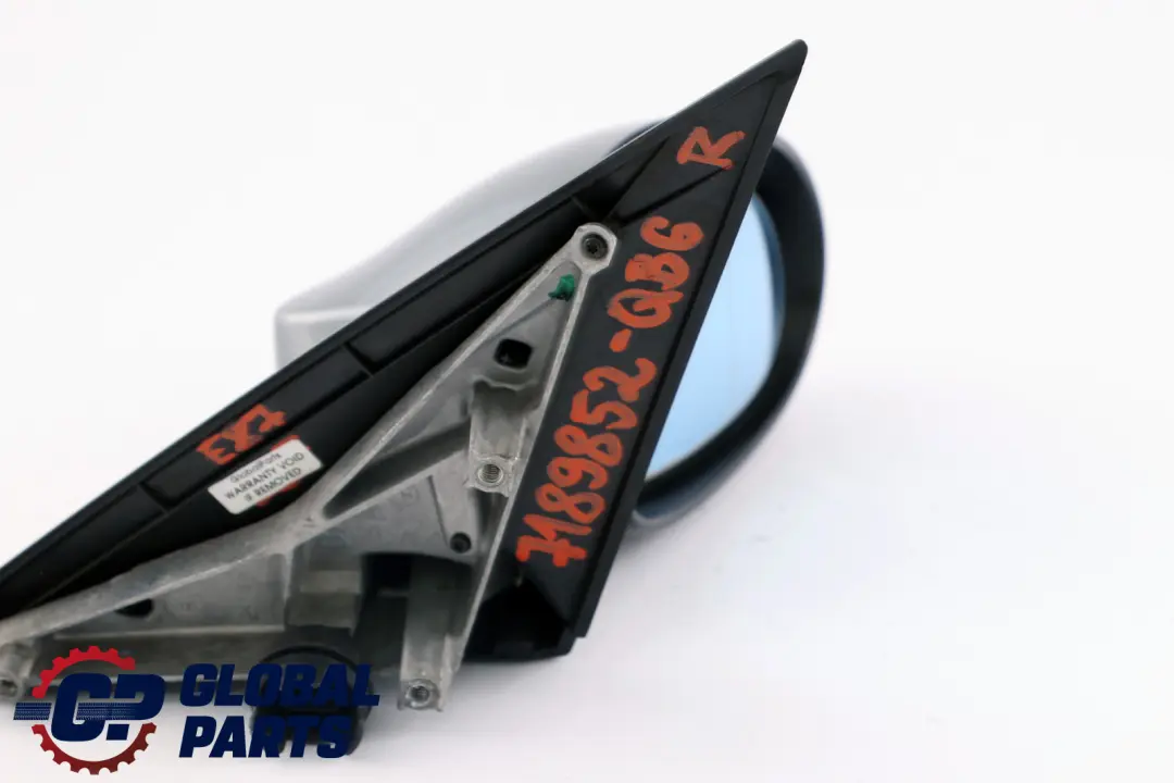 Heated Right Wing Mirror O/S Quarzblau Quartz Blue A18 to BMW 1 Series E87 3 with Part number 7189852 BMW 1 Series E87 3 Heated Right Wing Mirror O/S Quarzblau Quartz Blue A18 - SKU rhd-7189852-QB3 - Part number 7189852