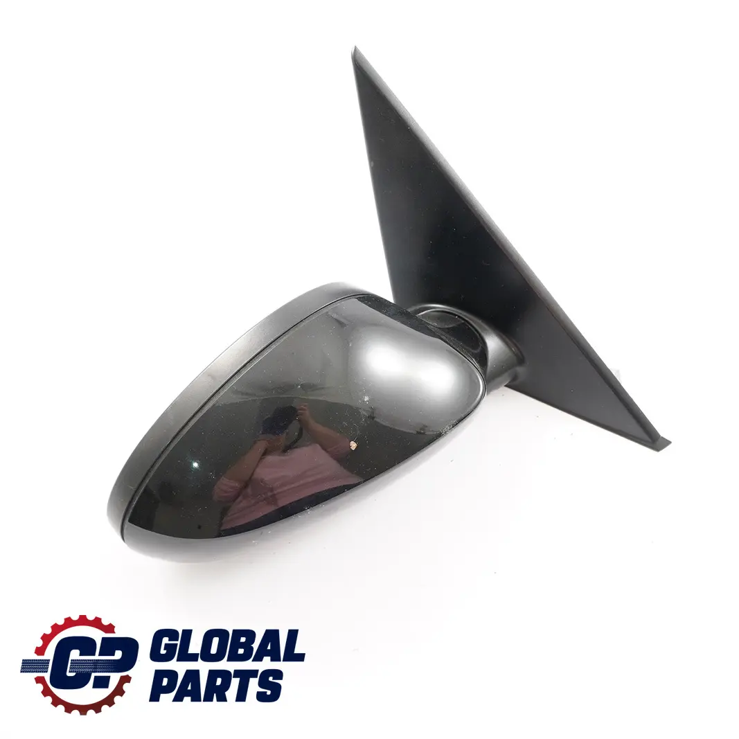 BMW 1 Series 1 E87 Heated Right Outside Wing Door Mirror O/S Schwarz 2 Black 668 - SKU rhd-7189852-SCH1 - Part number 7189852