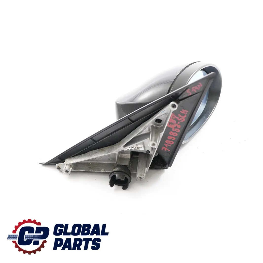 BMW 1 Series 1 E87 Heated Right Outside Wing Door Mirror O/S Schwarz 2 Black 668 - SKU rhd-7189852-SCH1 - Part number 7189852