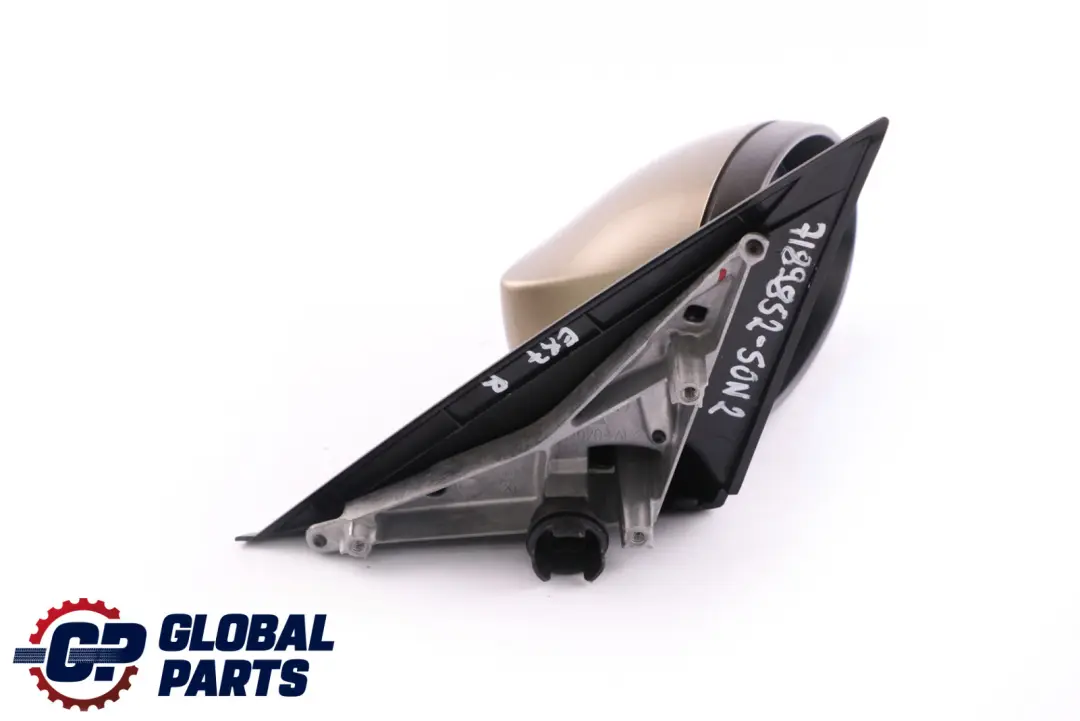 BMW 1 Series 2 E87 Heated Right Wing Mirror O/S Sonora Metallic A23 Beige Gold - SKU rhd-7189852-SON2 - Part number 7189852