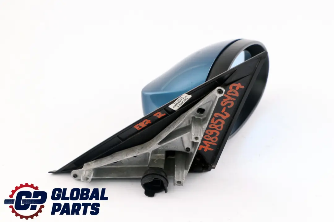 BMW 1 Series 7 E87 Heated Right Wing Mirror O/S Sydneyblau Sydney Blau Blue A19 - SKU rhd-7189852-SYD7 - Part number 7189852