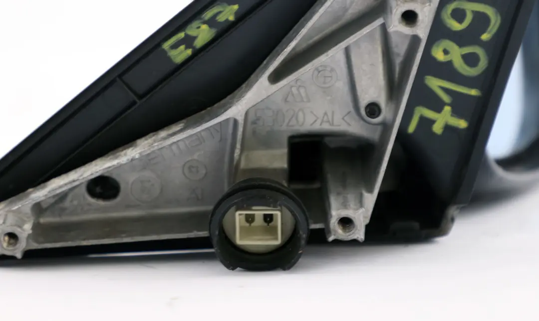 Heated Right O/S Wing Mirror Bluewater Blue Metallic - 896 to BMW E87 with Part number 7189852 BMW E87 Heated Right O/S Wing Mirror Bluewater Blue Metallic - 896 - SKU rhd-7189852-WB - Part number 7189852