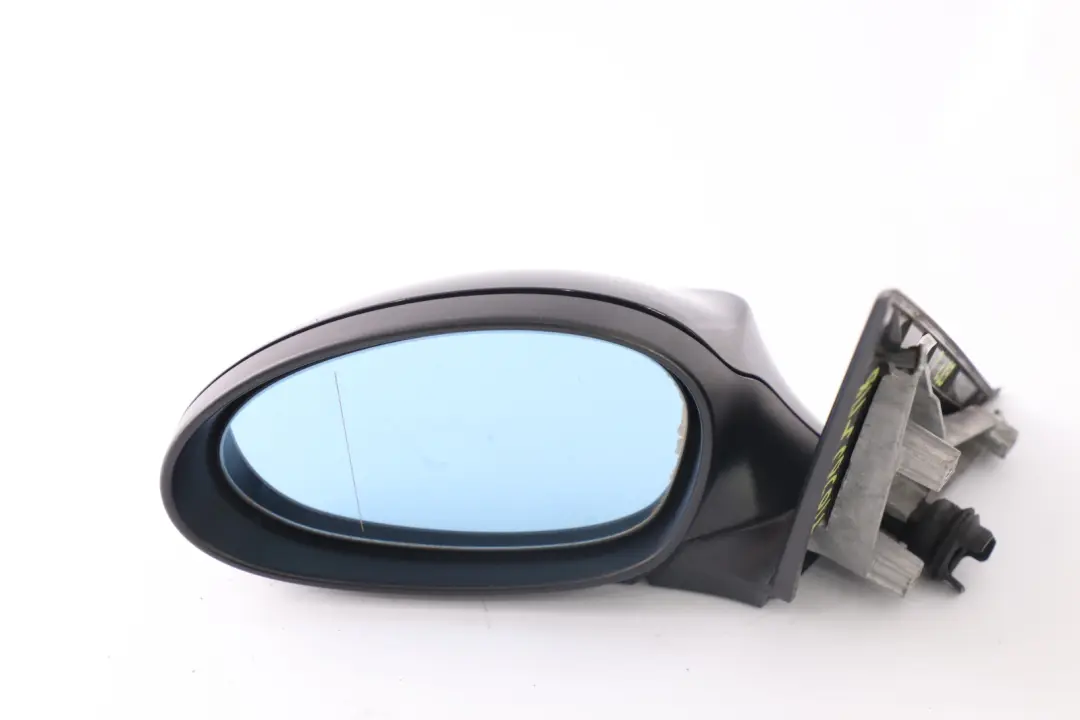 BMW 1 Series E87 Outside Left Wing Mirror N/S 3 Pins Monacoblau Monaco Blue A35 - SKU rhd-7189859-MB - Part number 7189859