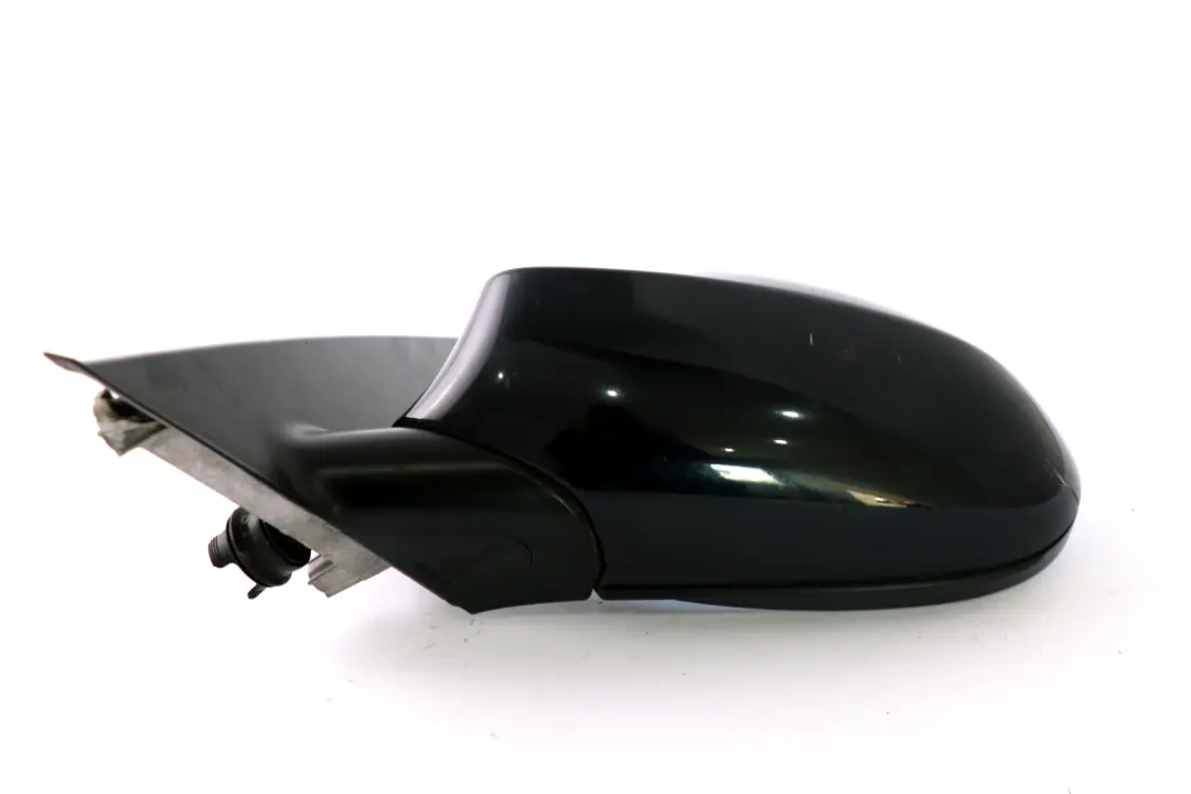 BMW 1 Series E87 Outside Left Wing Mirror N/S 3 Pins Monacoblau Monaco Blue A35 - SKU rhd-7189859-MB - Part number 7189859