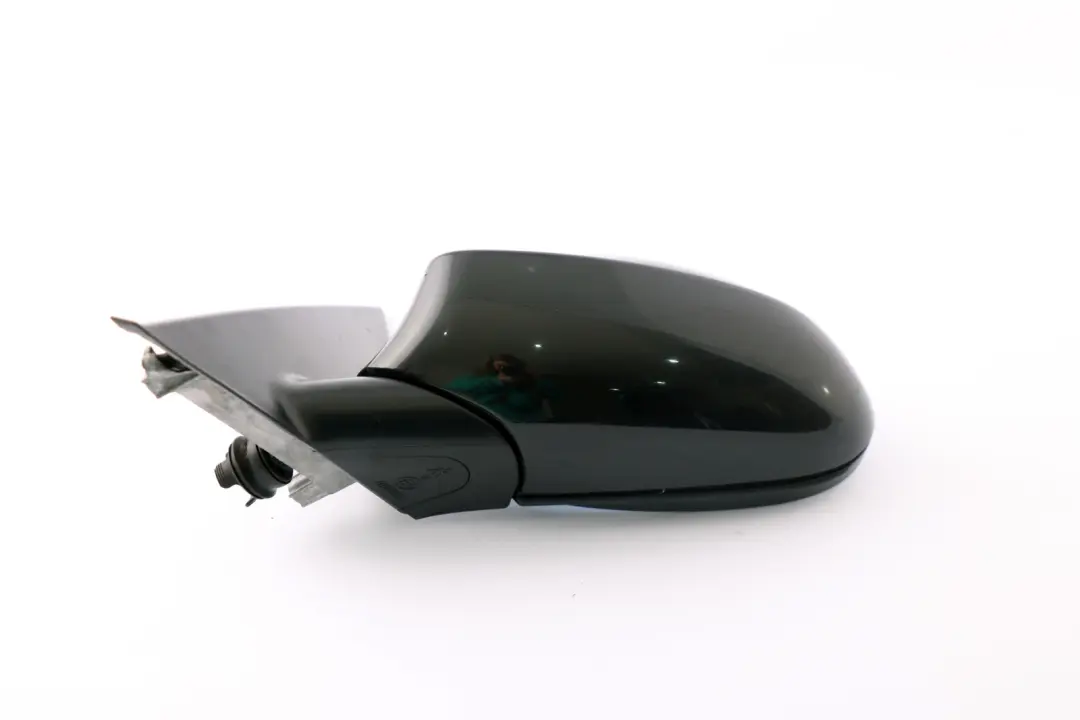 BMW 1 Series E87 Power Fold Left Wing Mirror N/S Heated Black Sapphire 475 - SKU rhd-7189869-BS - Part number 7189869