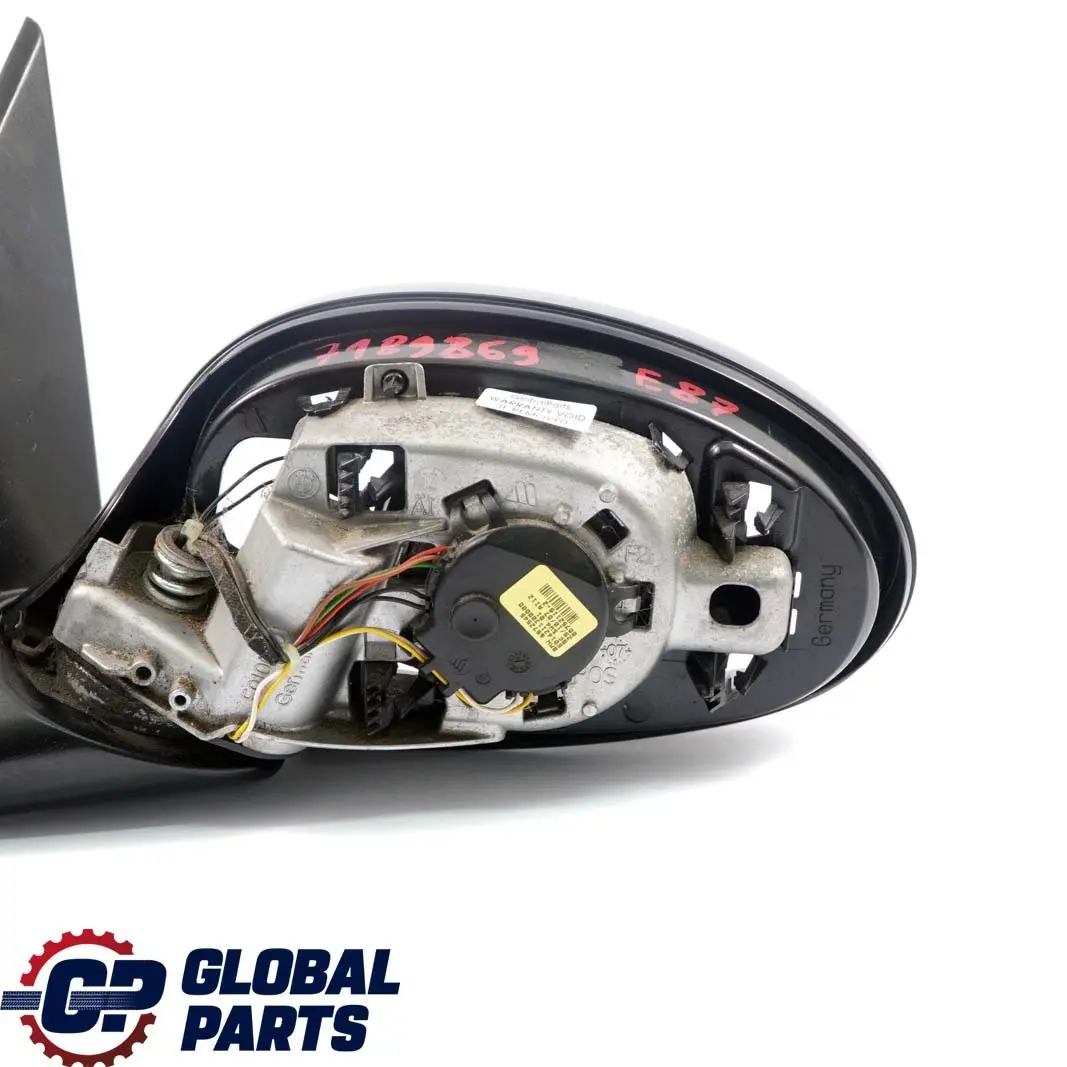 Fold Left Base Wing Mirror N/S Heated to BMW 1 Series E87 Power with Part number 7189869 BMW 1 Series E87 Power Fold Left Base Wing Mirror N/S Heated - SKU rhd-7189869 - Part number 7189869
