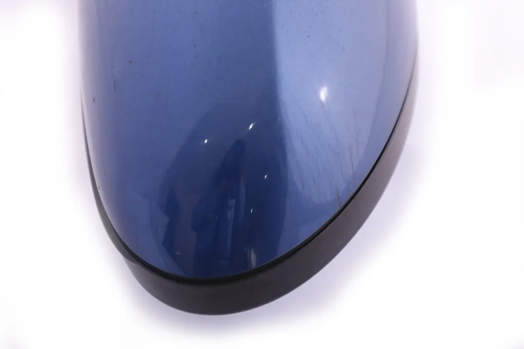 BMW 1 Series E87 Power Fold Left Wing Mirror N/S Montegoblau Montego Blue - SKU rhd-7189869-MTB - Part number 7189869