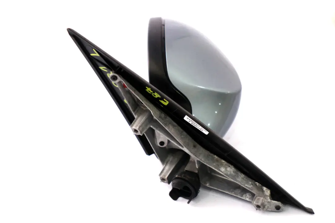 BMW 1 Series E87 Power Fold Left Wing Mirror N/S Heated Quarzblau Quartz Blue - SKU rhd-7189869-QB1 - Part number 7189869