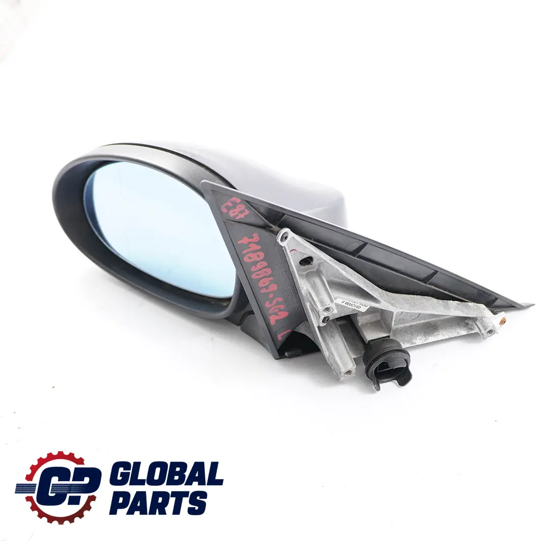 Fold Left Wing Mirror N/S Heated Sparkling Graphite A22 to BMW 1 Series E87 Power with Part number 7189869 BMW 1 Series E87 Power Fold Left Wing Mirror N/S Heated Sparkling Graphite A22 - SKU rhd-7189869-SG2 - Part number 7189869