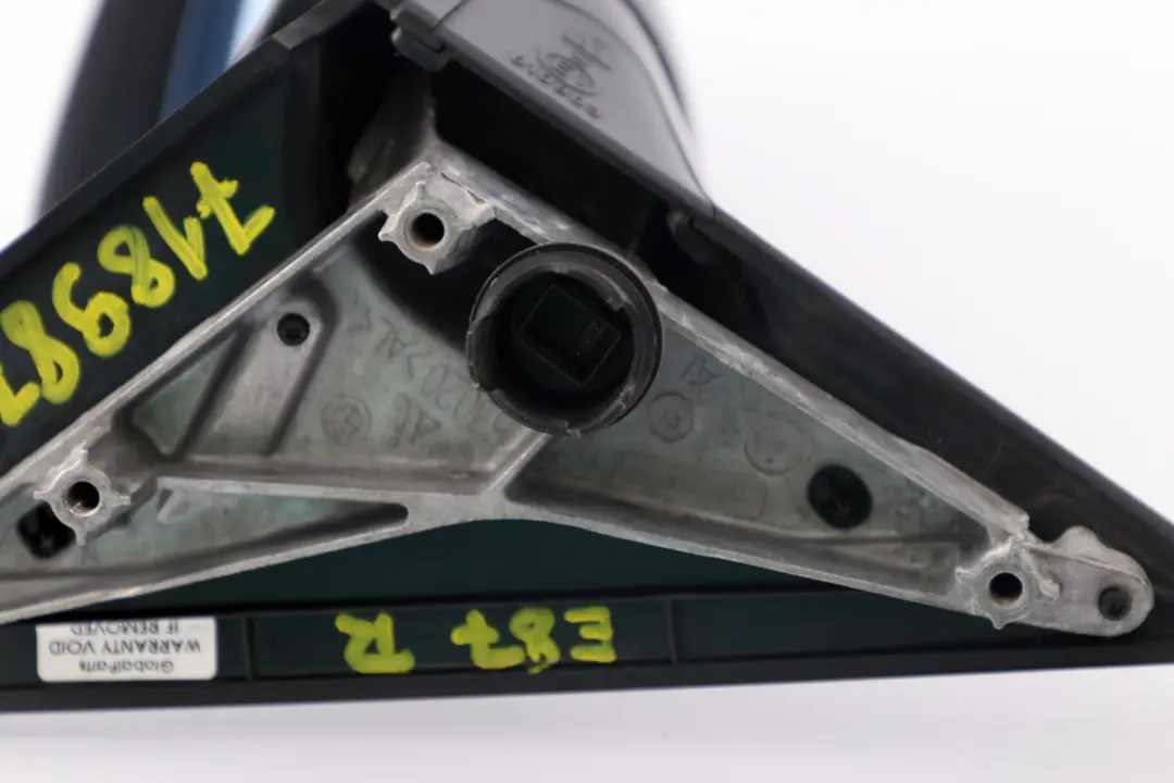 Heated Power Fold Right Wing Mirror O/S Black Sapphire 475 to BMW 1 Series E87 with Part number 7189870 BMW 1 Series E87 Heated Power Fold Right Wing Mirror O/S Black Sapphire 475 - SKU rhd-7189870-BS - Part number 7189870